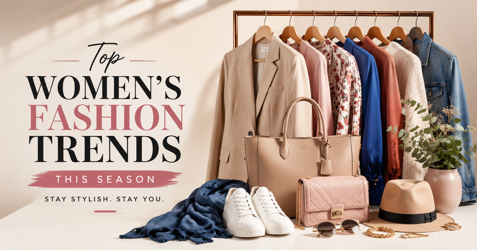 Discover the top women's fashion trends this season, from bold colors and oversized styles to timeless elegance and modern chic.