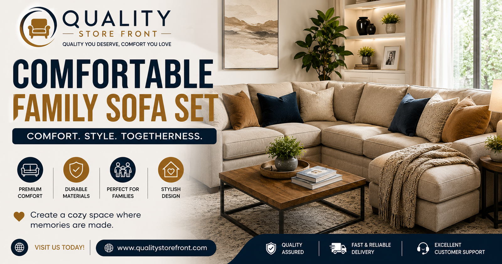 Discover the best comfortable family sofa set ideas, features, materials, and buying tips to create a cozy and stylish living room.