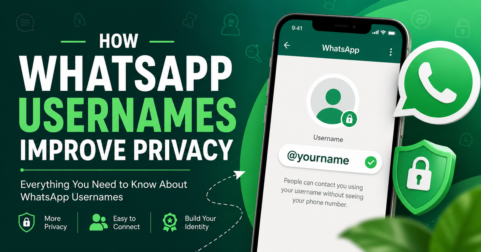 Learn everything about WhatsApp usernames, how they work, their benefits, privacy features, setup steps, and the best username ideas.