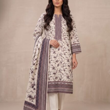 Exclusive Digital Printed Lawn 3 Piece UN_STITCHED