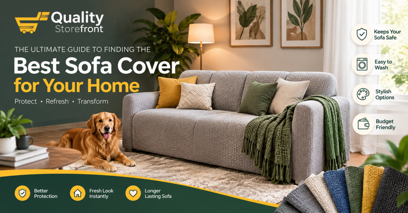 Find the best sofa cover for your home. Compare fabrics, fits, and styles, plus care tips to protect your couch and refresh your living room.